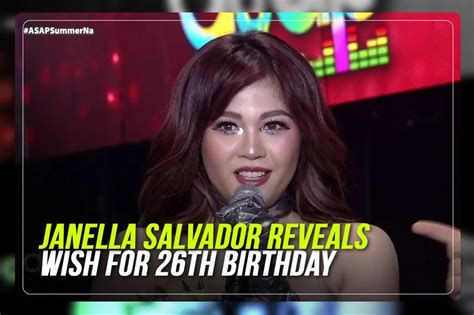 Janella Salvador reveals wish for 26th birthday .